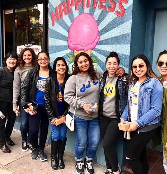 SF Oral Team in Front Of Ice Cream Mural